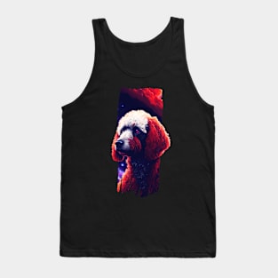 a poodle in the galaxy Tank Top